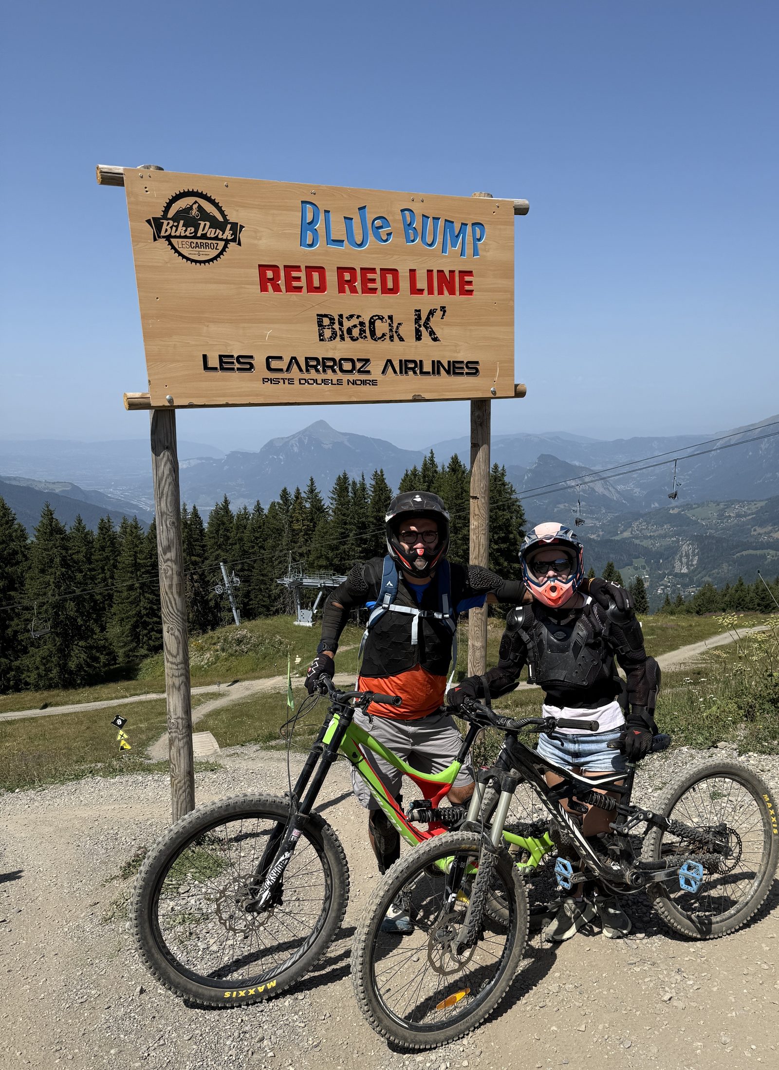 VTT au Grand Massif : le Bike Park des Carroz d'Arâches